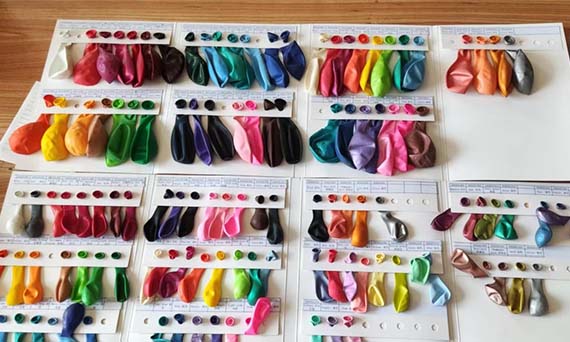 Kaip turėčiau laikyti neiškretančius latekso balionus?