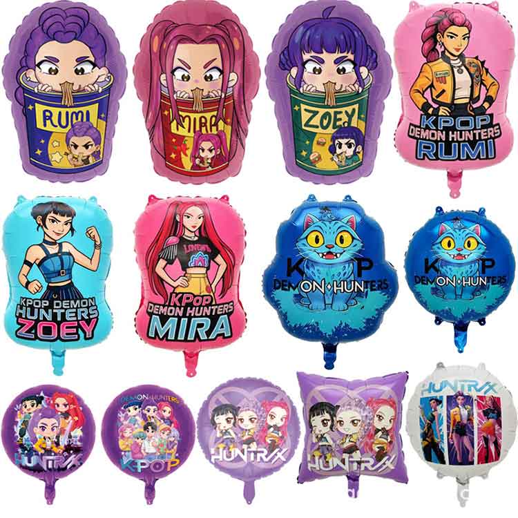 Demon Hunter folijos balionai