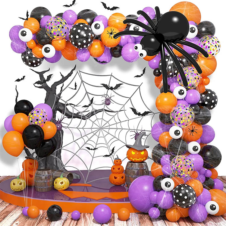 Halloween Balloon Girland arkos rinkinys